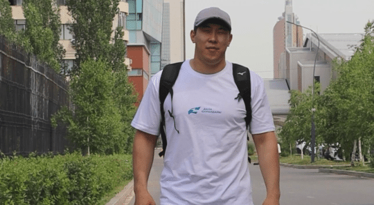 «Бір күн автокөліксіз» челленджін қазақ күресінің шебері Айсағалиев Нұрдәулет қолдайды!